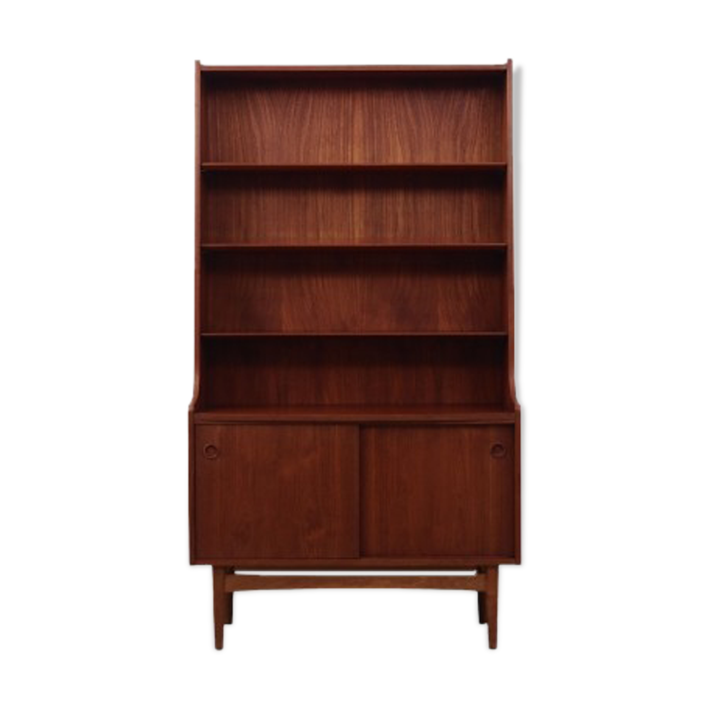 Teak bookcase, Danish design, 1960s, designer: Johannes Sorth