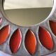 Vintage ceramic mirror