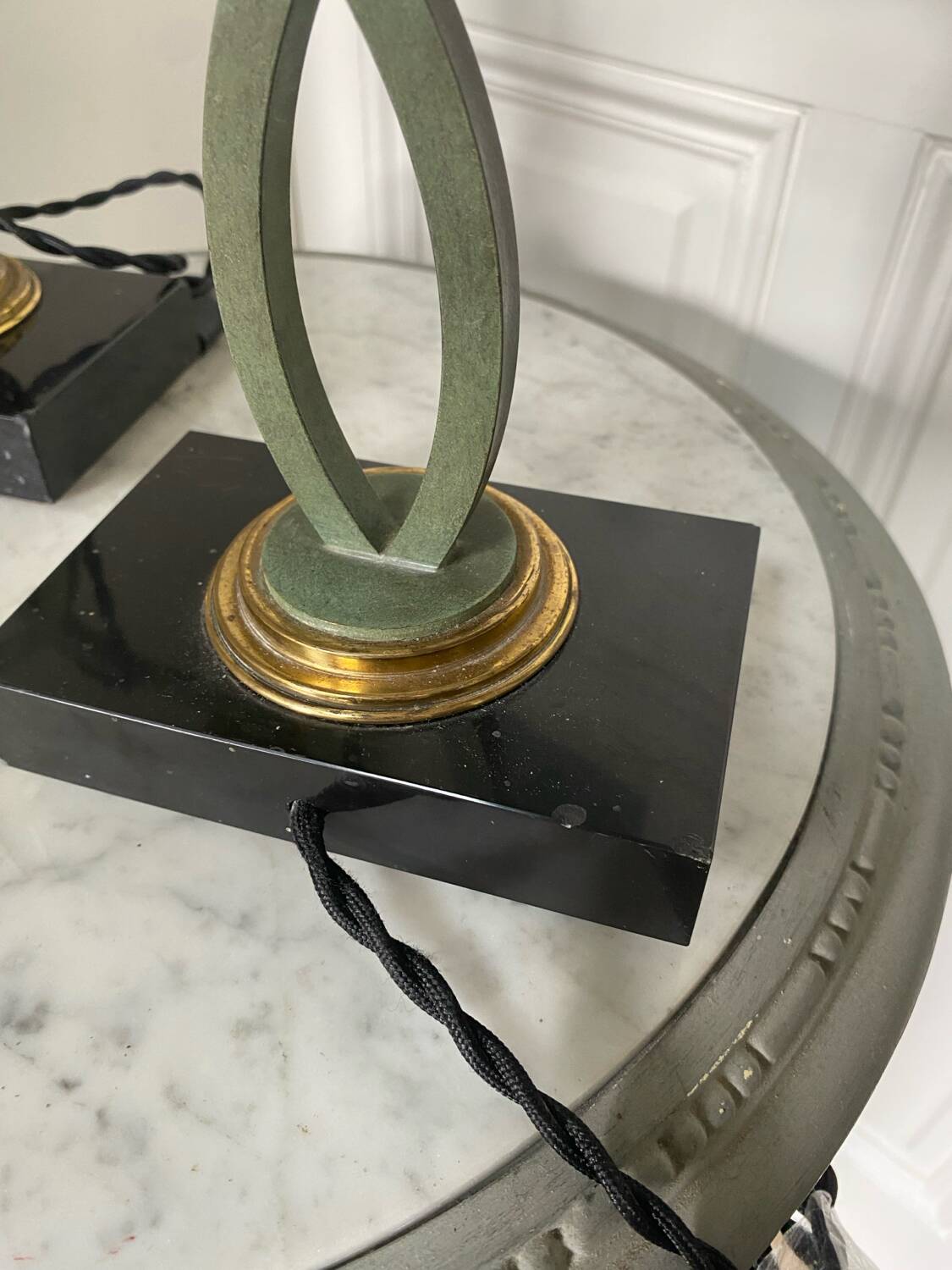 Pair of Art Deco lamps