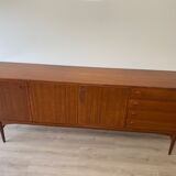 Scandinavian teak row