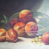 Still Life with Early Twentieth Century Peaches