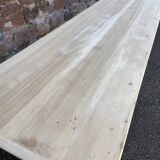 Very large 380 cm fir farmhouse table