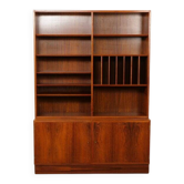 Vintage highboard | Bookcase | Record cabinet | Rosewood | Hundevad for Omann Jun