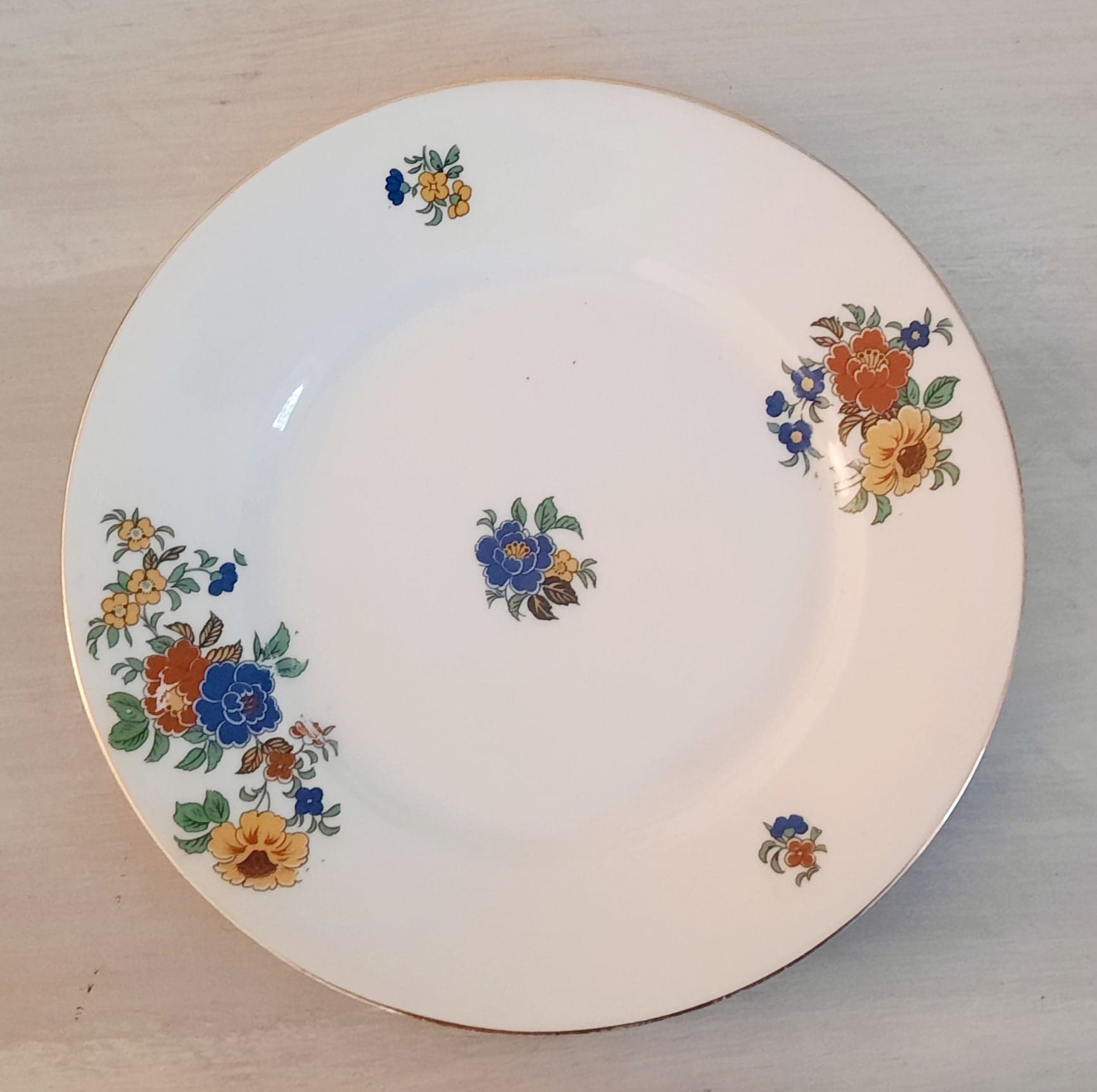 Plates dessert - porcelain - limoges