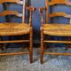 Paire de fauteuils de style provençal en chêne