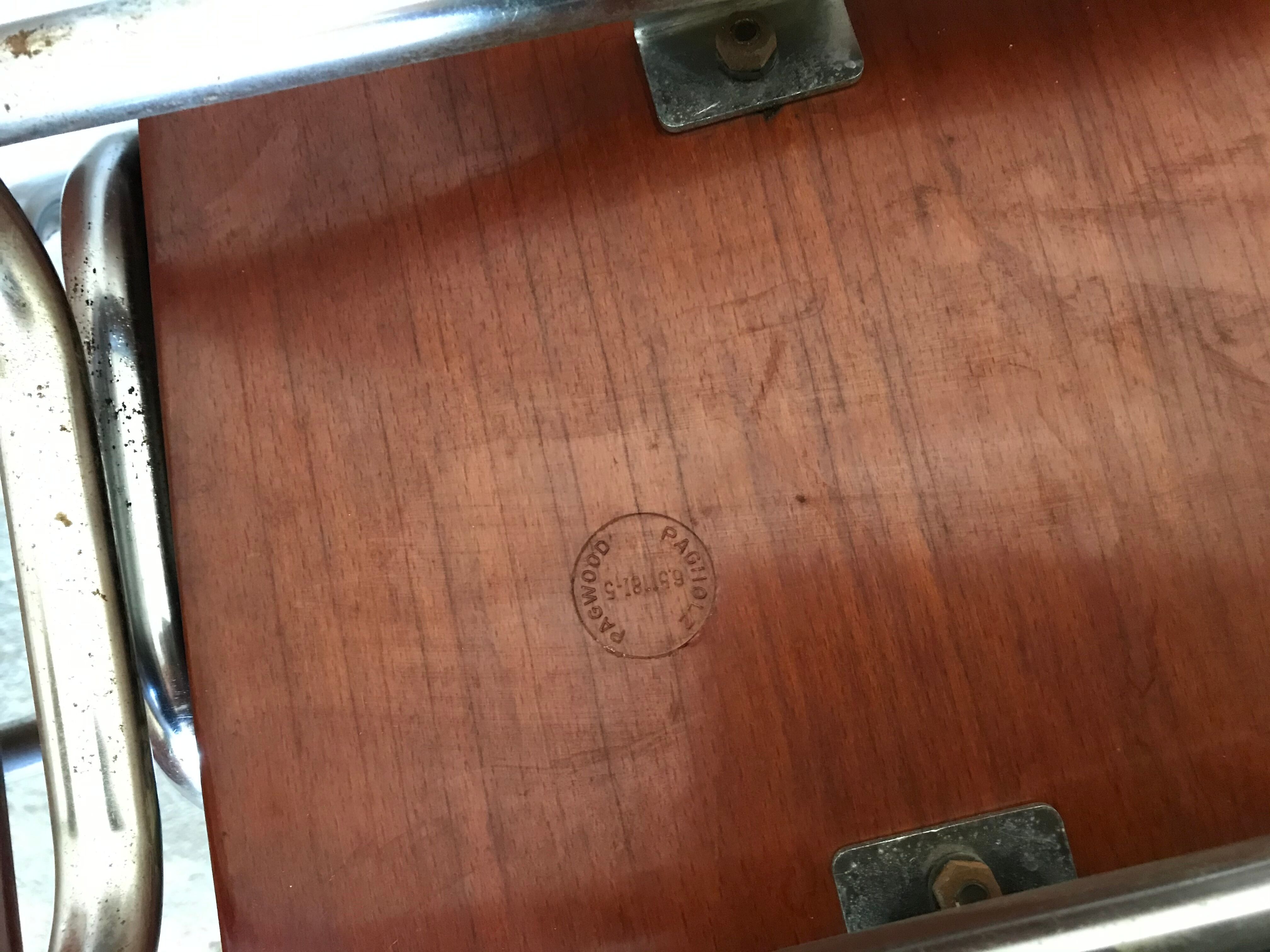 Lot d 6 vintage Pagholz chairs