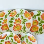 6 Moulin des Loups Orchies Ontario pattern dessert plates 210686