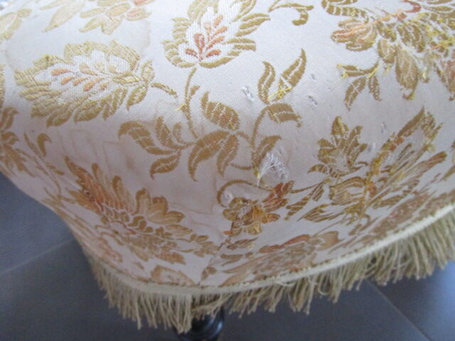 Fauteuil bergère de style Louis XV