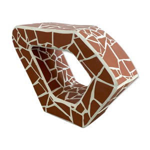 Table d'appoint mosaïque couleur