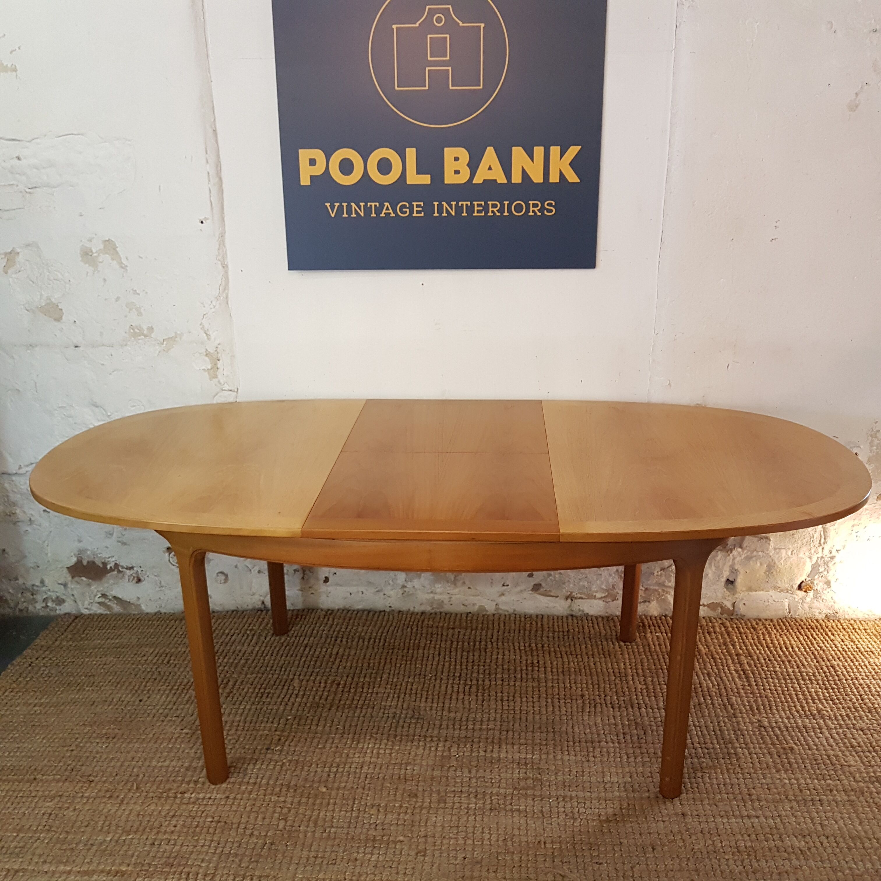 Extendable Teak Dining Table from Nathan