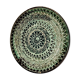 Flat ceramic plate by Robert Picault