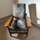 Art nouveau armchair