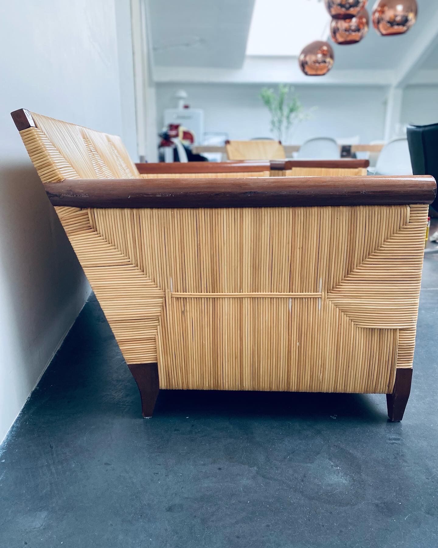 Rare to find! Sofa and armchair collection merbeau limited series by John Hutton for Donghia