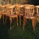 Set of 8 chairs Bistro Baumann