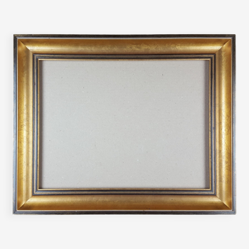 Cadre format 40 / 41 cm x 30 / 31 cm doré tableau peinture