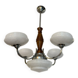 Art Deco bistro chandelier