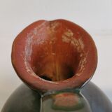 Keramic jug in metal glaze, from Danish Michael Andersen (Stamped with the 3 fish at the bottom)