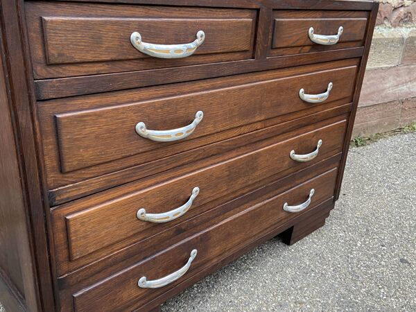 Commode Coiffeuse Art Déco Parisienne Mid-century vintage 1950