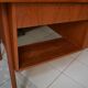 Scandinavian office 60s teak foot compass