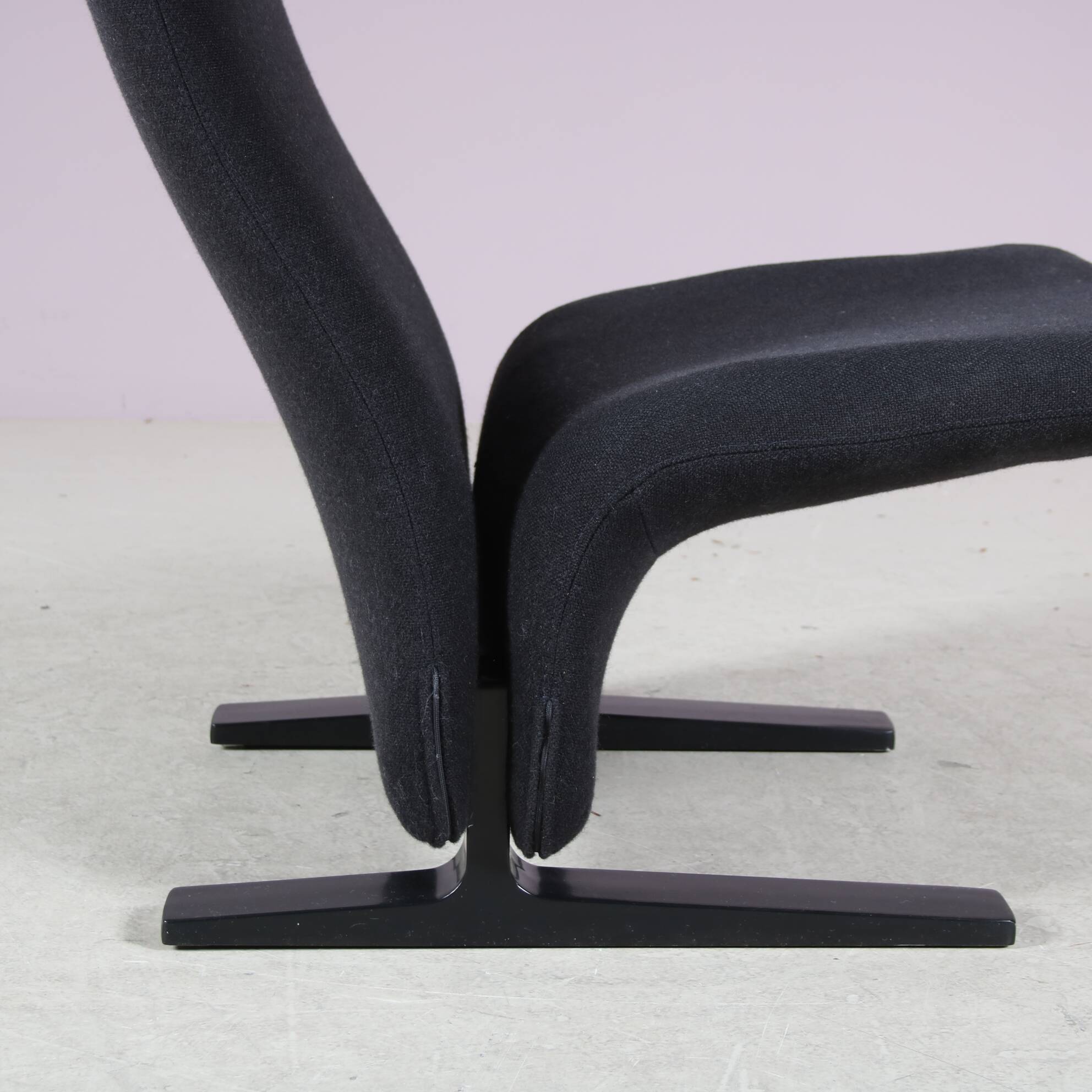 1970s “Concorde” Lowback chair by Pierre Paulin for Artifort, Netherlands