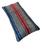 Housse de coussin kilim turc vintage, 30 x 60 cm