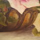 Oil painting on canvas HST Roses Vase signed GUY FAUDOT Pier