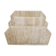 Vintage travertine magazine holder, 1970s