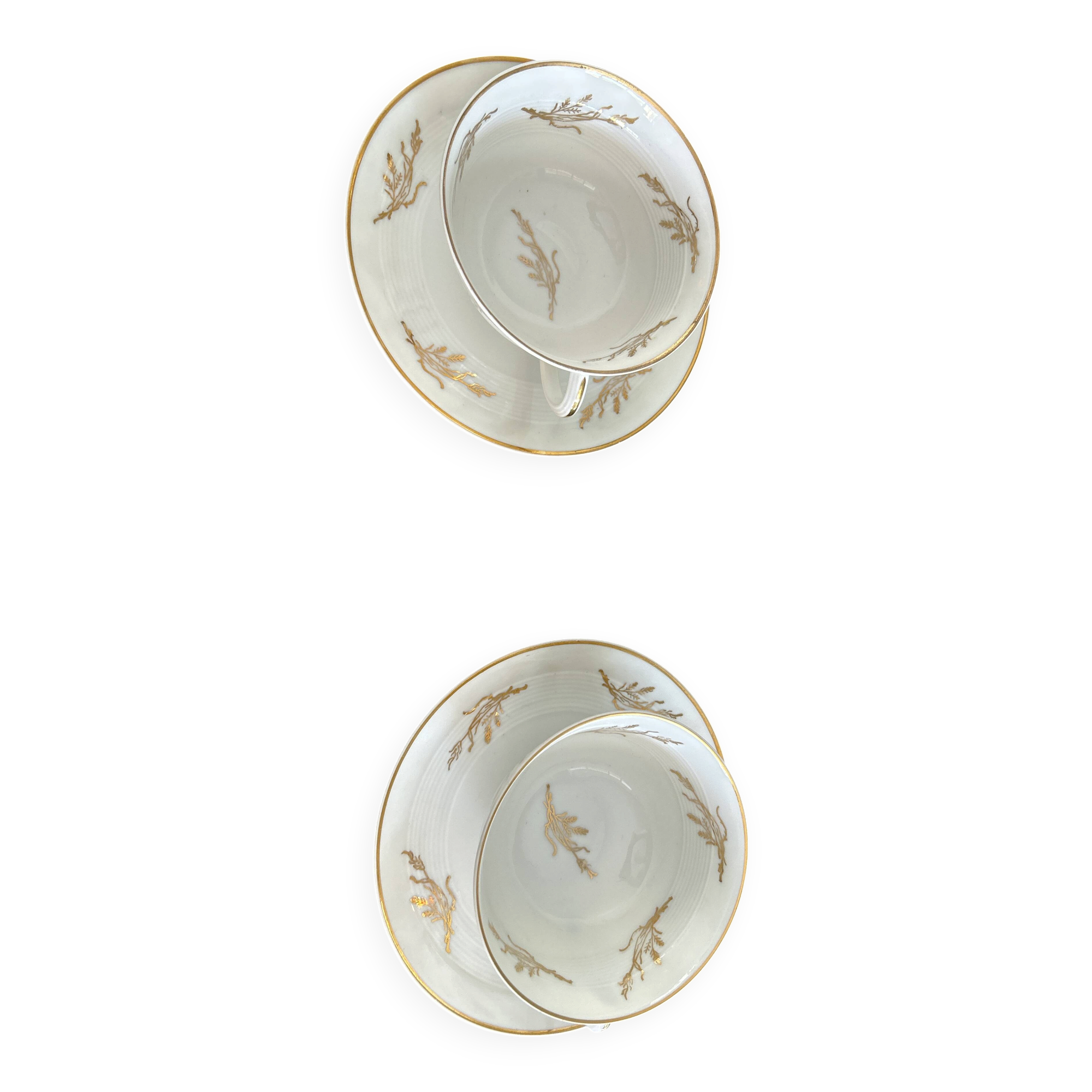 Tasse et sous tasse à thé