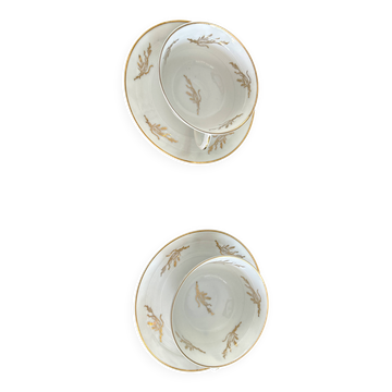 Tasse et sous tasse à thé