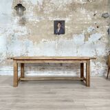 Solid oak farm table