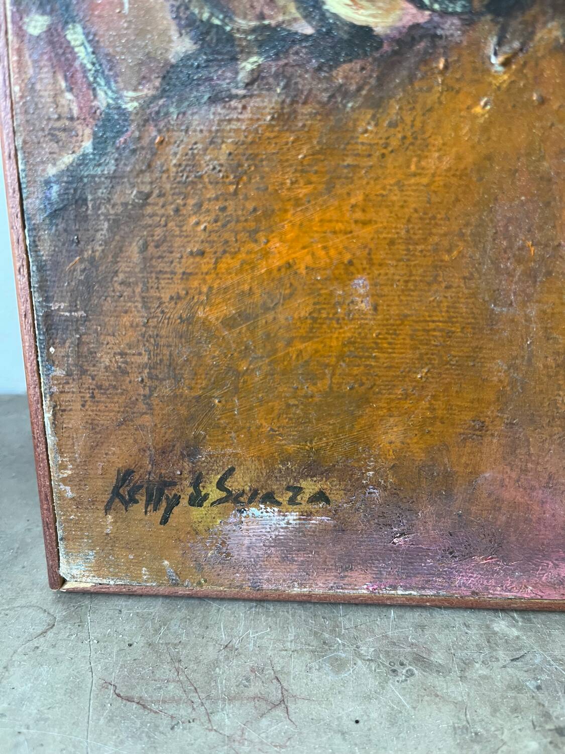 The Wolf's Path, signed Kelly de S.