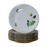 Vintage Bavaria Dessert Plates - Antique Dessert Plates