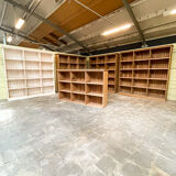 Armoire de rangement en bois de pin