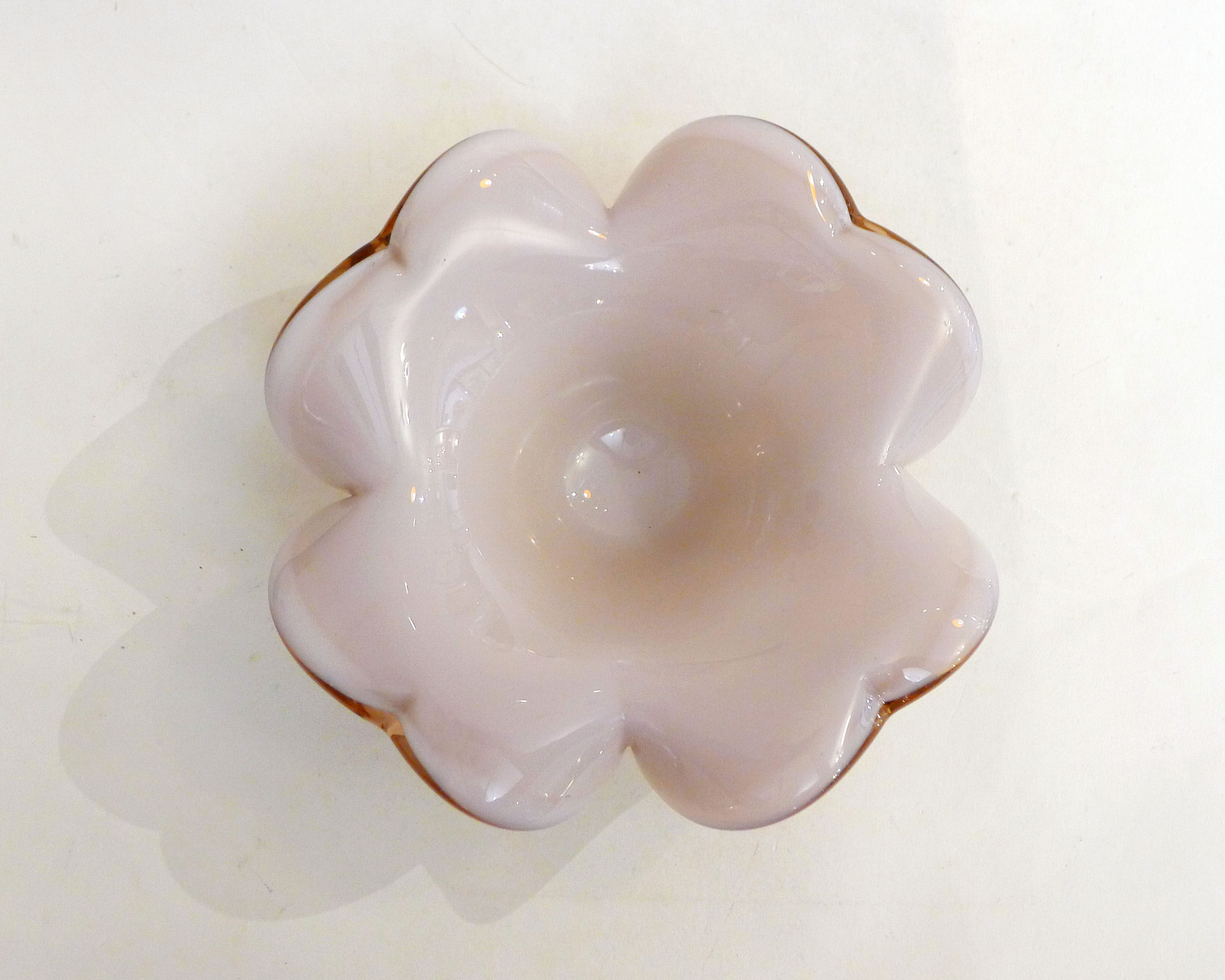 Sommerso Flower Ashtray