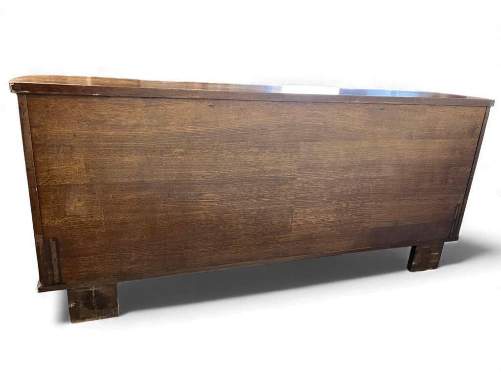 Vintage Art Deco style sideboard/cabinet/storage unit with rounded shapes