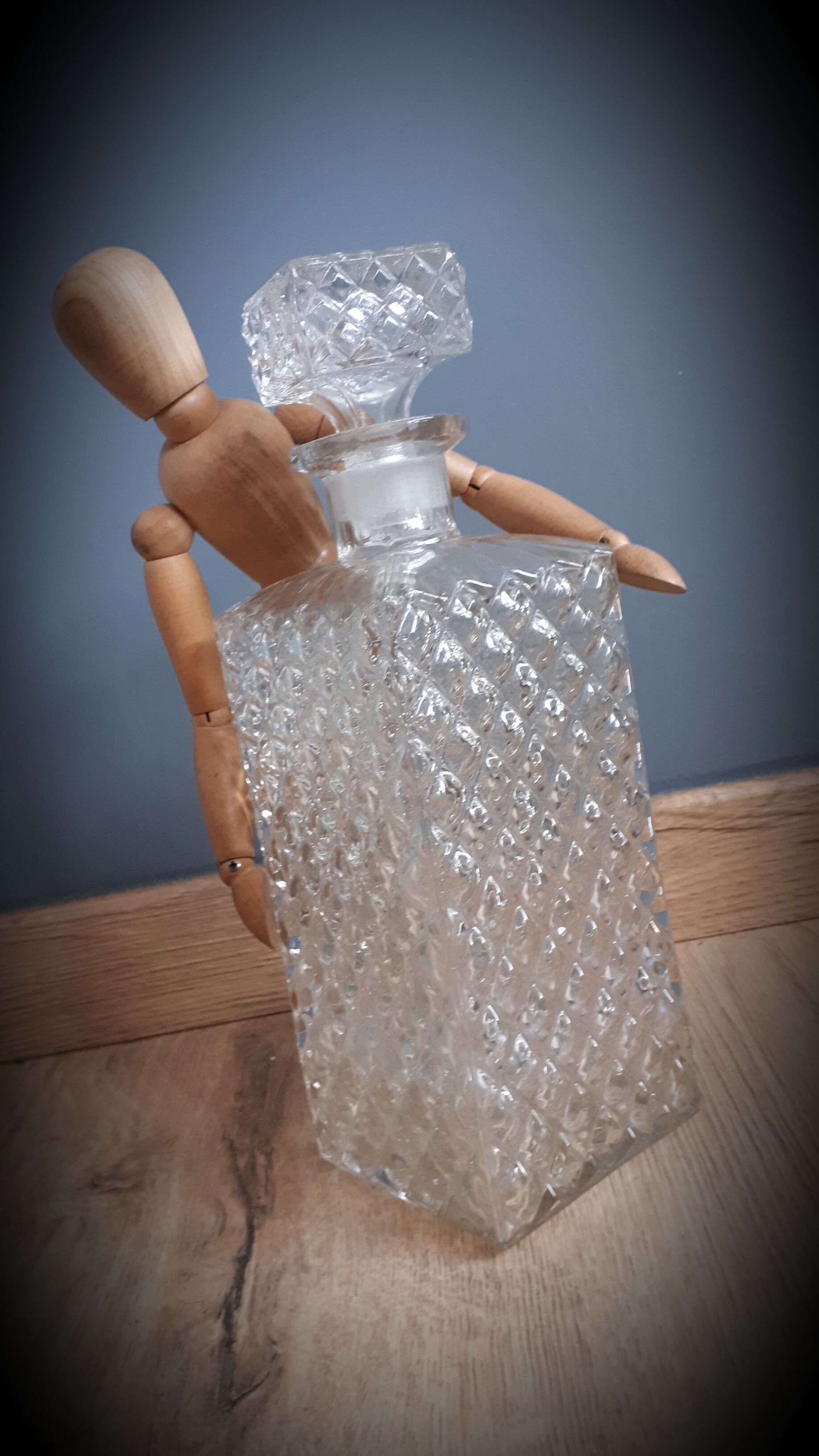 Ancient whisky carafe