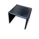 Table basse noire en bois par Peter Ghycz, Horn collection