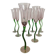 Coupes à champagne, verre soufflé, tulipe