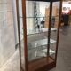 Clear mahogany showcase 40/50 years