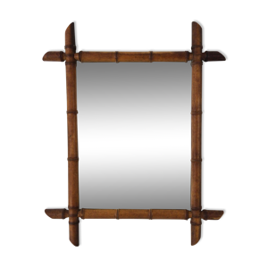 miroir bambou 1900