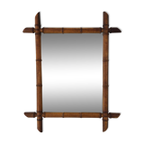 Bamboo mirror 1900, 49*61 cm