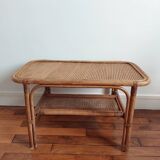 Rattan coffee table