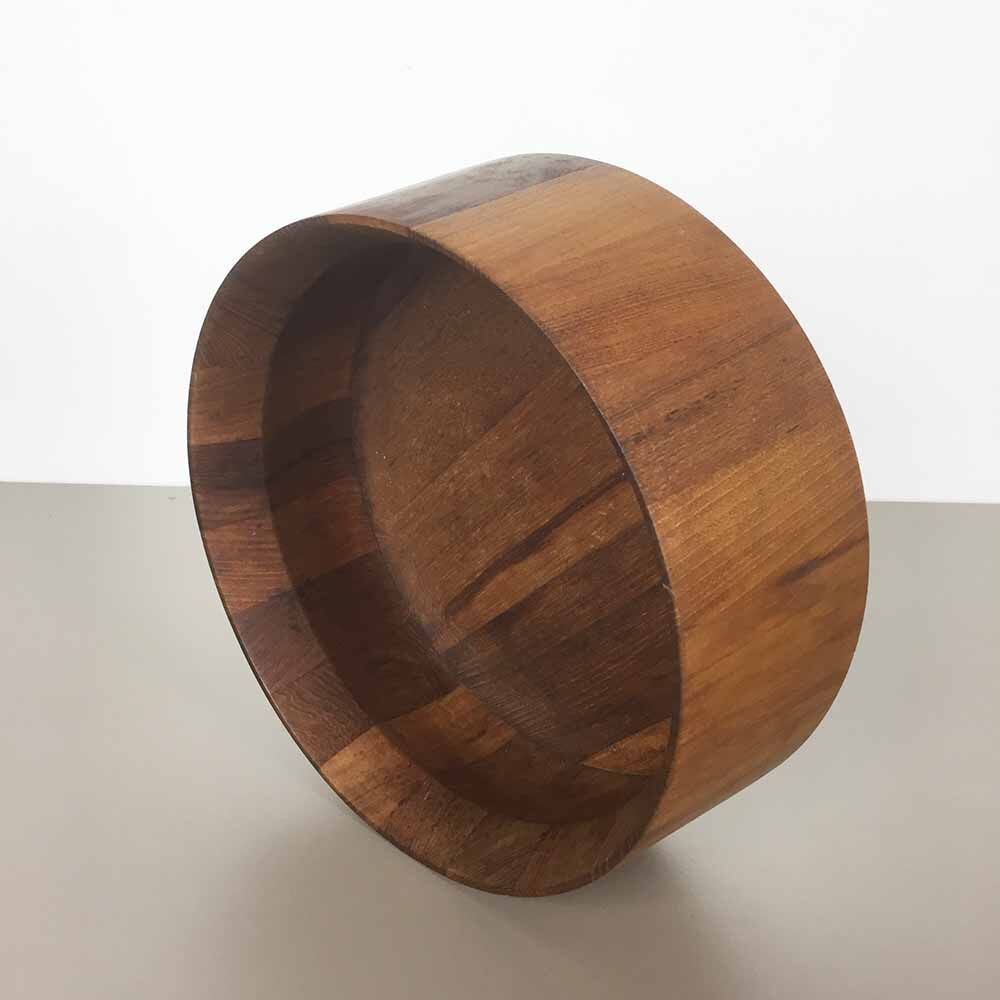 Danish bowl in solid teak wood 1960