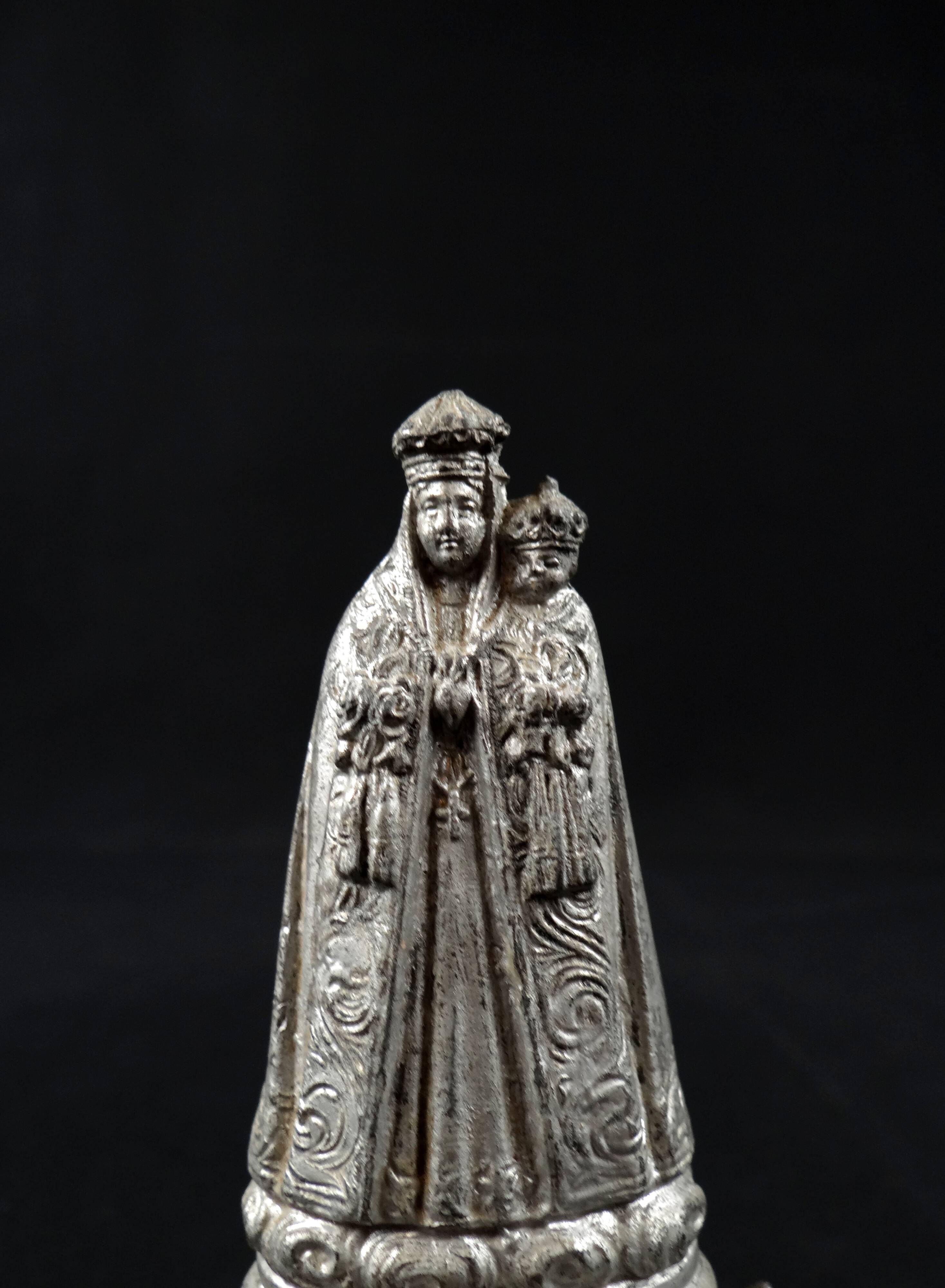 Statuette of the Virgin and Child, Consoler of the Afflicted, late 19th century