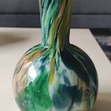 Fidrio Fiesta Globe/Ball Design Vase. Speckled