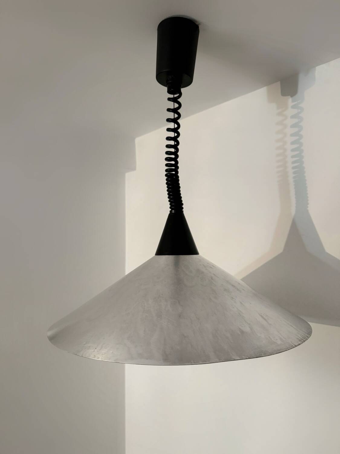 80s industrial style chandelier