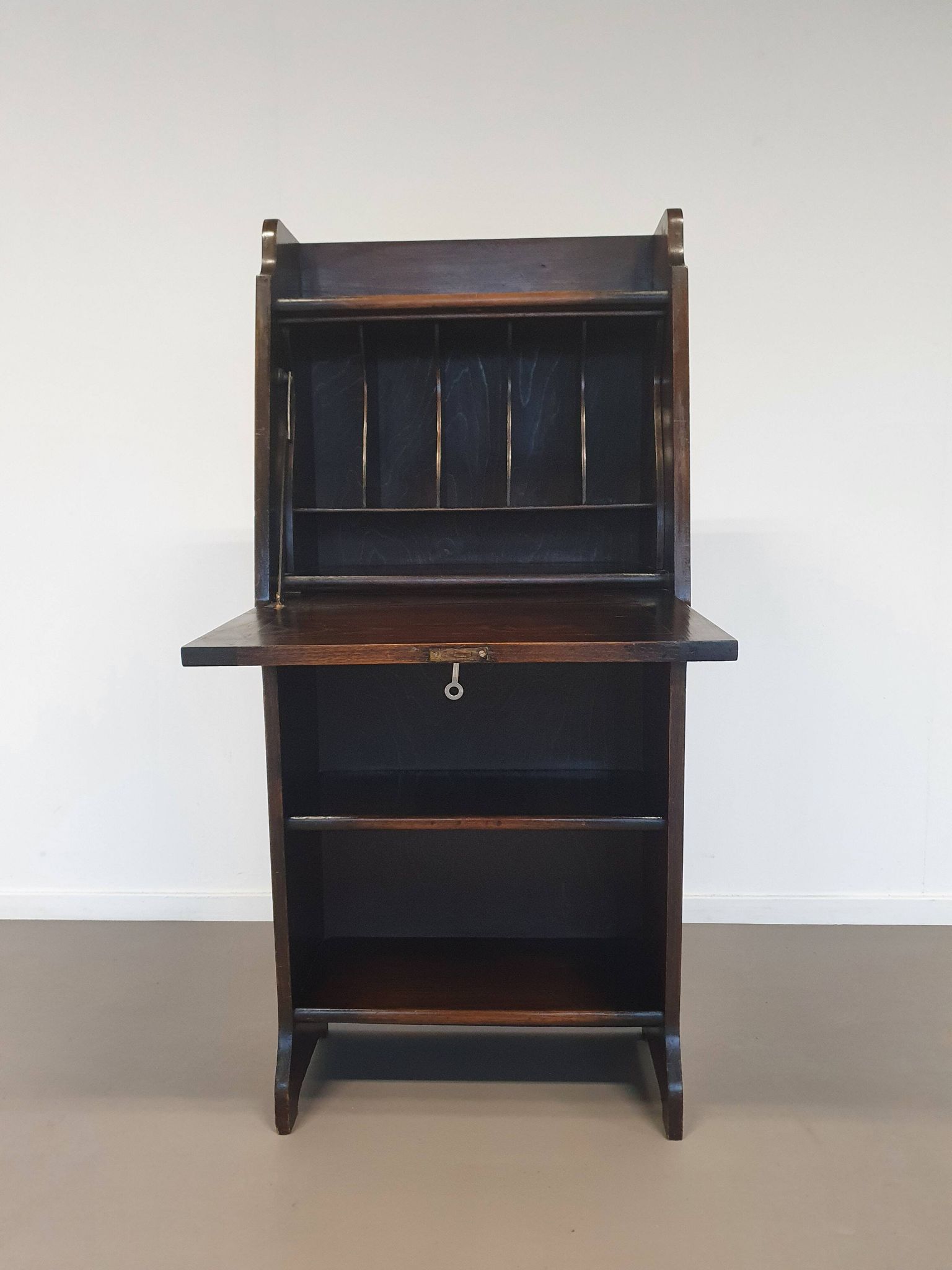 Interbellum small secretaire  Wide 54 -  Height 128 -  Depth 28 cm