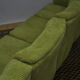 Canapé modulaire en velours côtelé vert, années 1970