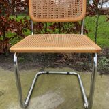 Lot of 4 Chairs Model Cesca designed by Marcel Breuer