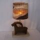 Lampe zoomorphe bélier années 60 - 70